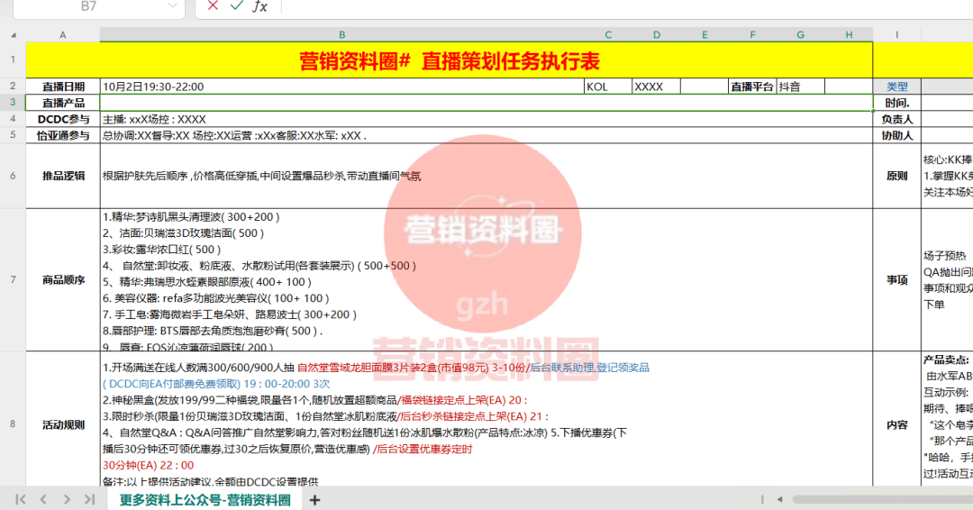 ：首次直播策划方案、新手全流程！（含工具）j9九游会真人游戏第一品牌直播运营策划方案(图2)